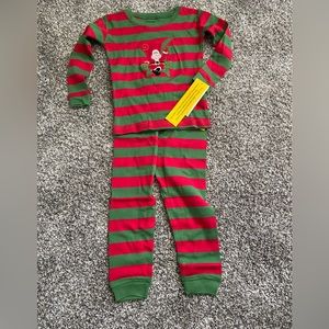 Toddler Christmas Striped Pajamas 2T Boy Girl